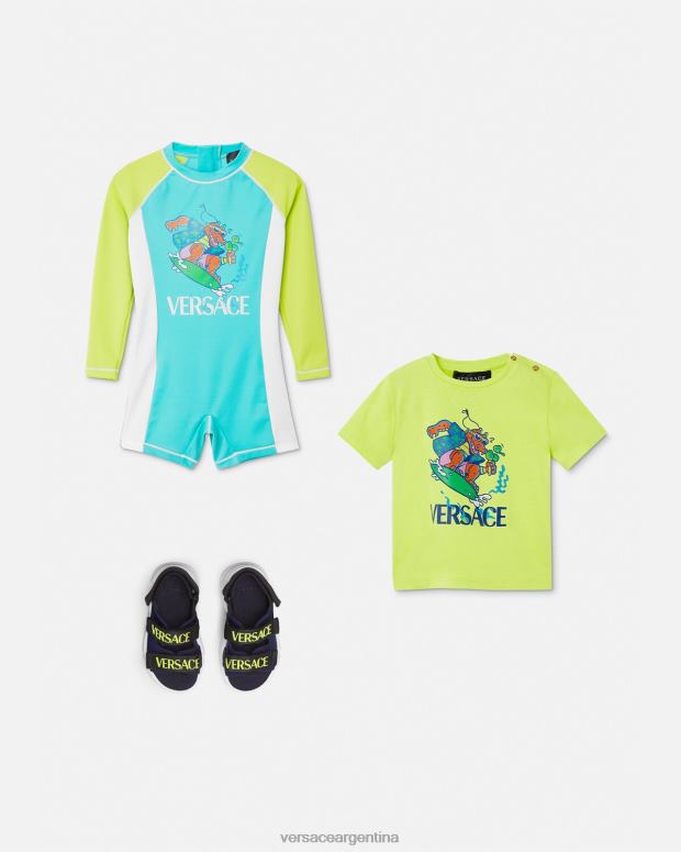 niños Versace multicolor traje de neopreno para bebé con protección solar ropa 4F6041926