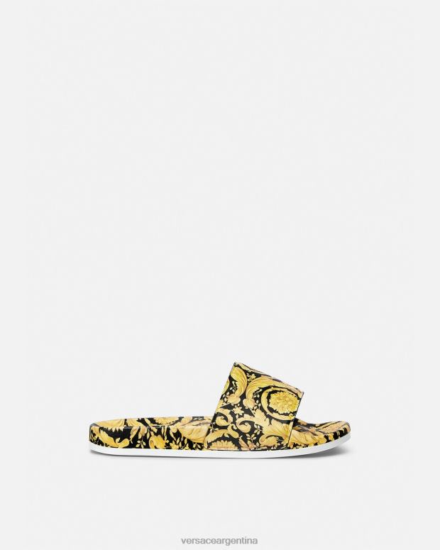 niños Versace imprimir diapositivas barroco zapato 4F6042035
