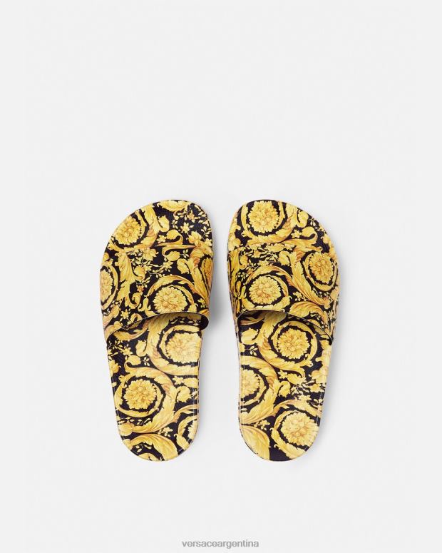 niños Versace imprimir diapositivas barroco zapato 4F6042035